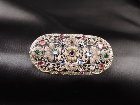 Belle Epoque Watermark Brooch