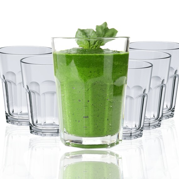 Acrylic Drinking Glasses By DWorks Dishwasher Safe Set Of 6 Etsy