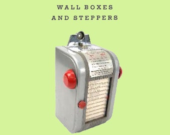 Wall Box AMI Manual High resolution Instant pdf. Models WM40 e WL40 Wall Box (1946)