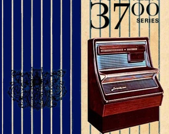 Manuale Jukebox WURLITZER in pdf ad alta definizione scaricabile. Modelli 3700, 3710 e 3760 Americana (1973) (juke box)