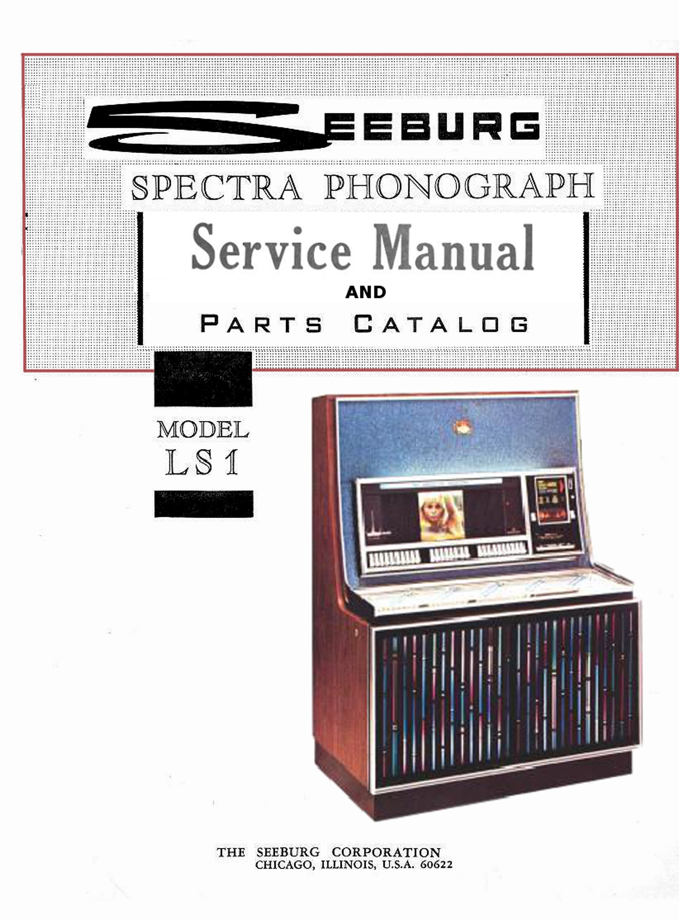 Jukebox Seeburg Manual High Resolution Instant Pdf Model Ls1 Etsy