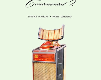 Jukebox AMI Manual High resolution Instant PDF. Model Continental 2 (juke box)
