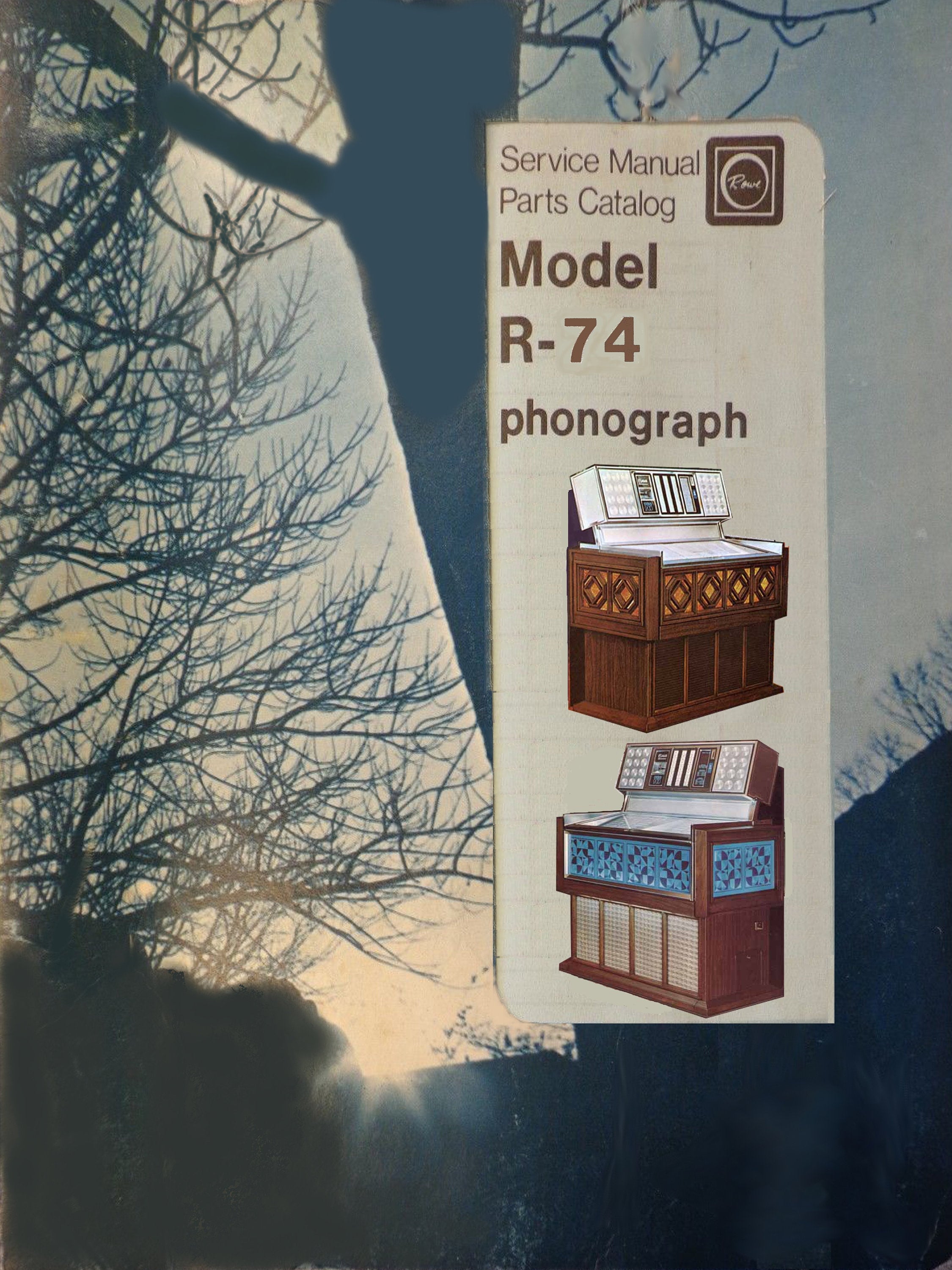 Jukebox Rowe AMI Manual High resolution Instant pdf. Model R-74 (Classic/Arlington) 1975 (juke box)