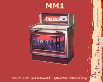 Jukebox Rowe AMI Manual High resolution Instant pdf. Model MM1 &#39;The Music Merchant&#39; 1967 (juke box)