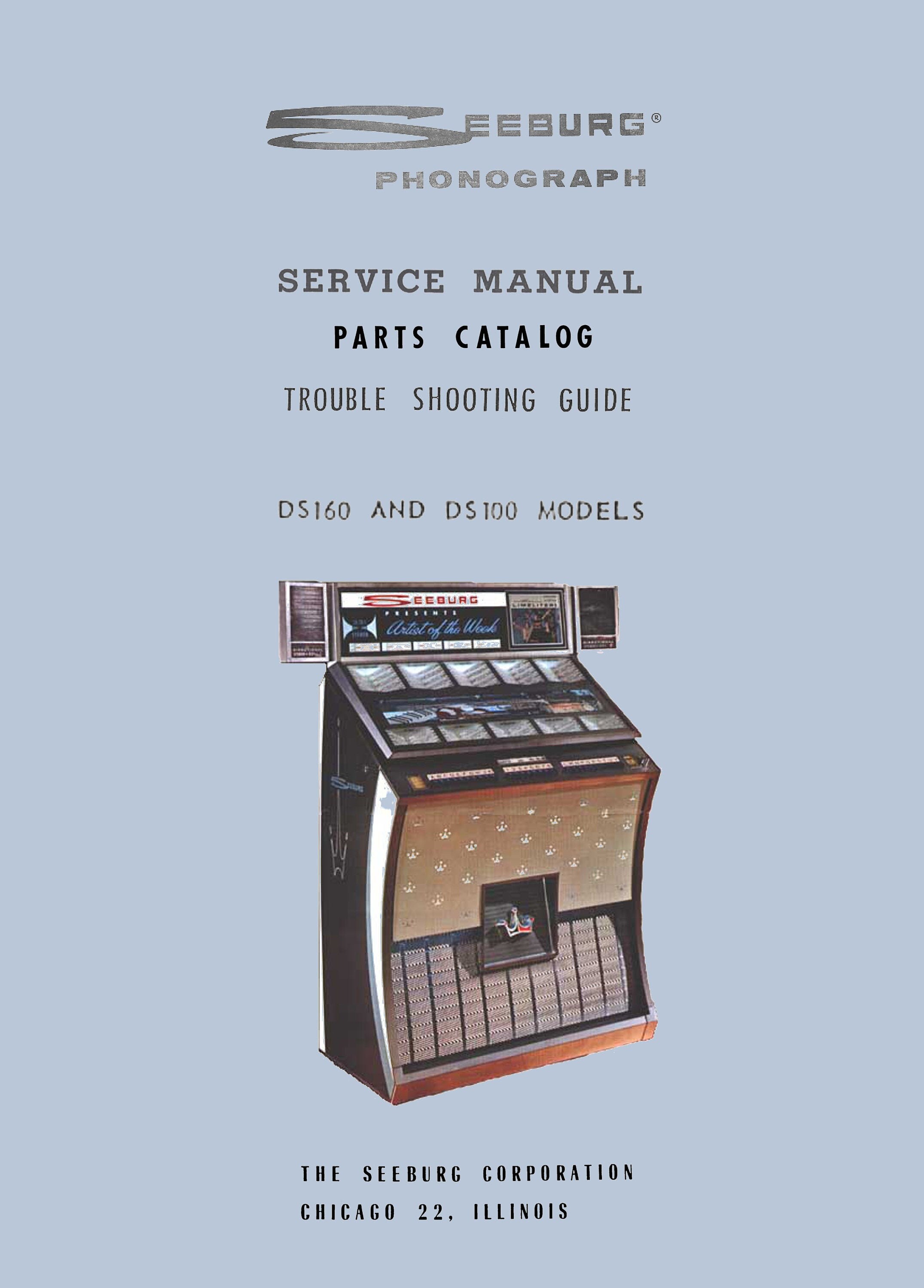Seeburg Jukebox Manual - Etsy