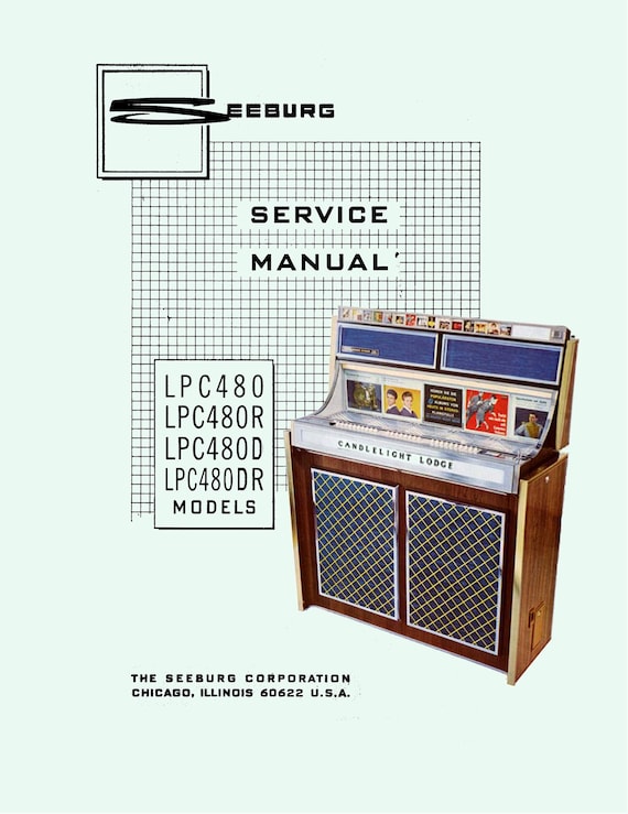 jungページ1 Jukebox SEEBURG Manual High Resolution Instant Pdf. Model