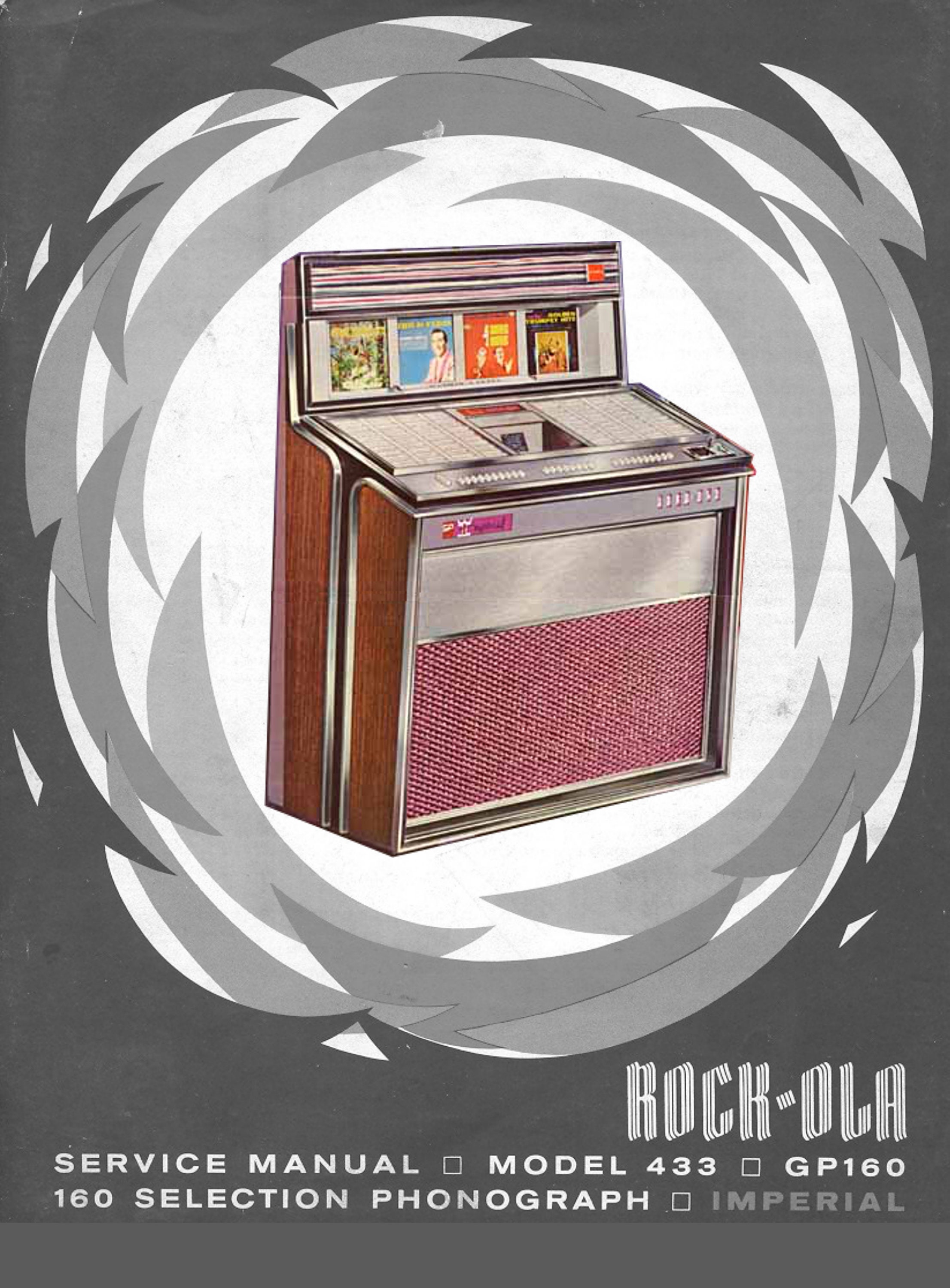 Jukebox ROCK-OLA Manual High Resolution Instant Pdf. Model