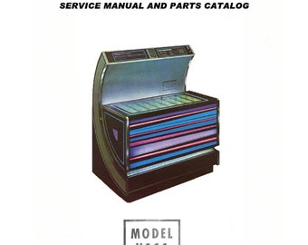 SEEBURG Jukebox-handleiding in downloadbare high-definition pdf. Model USC1/EUSC1 'Bandshell' (1971) (jukebox)