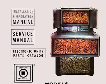 Manuale Jukebox SEEBURG in pdf ad alta definizione scaricabile. Modelli SPS2 e ESPS2 'Matador' (juke box)