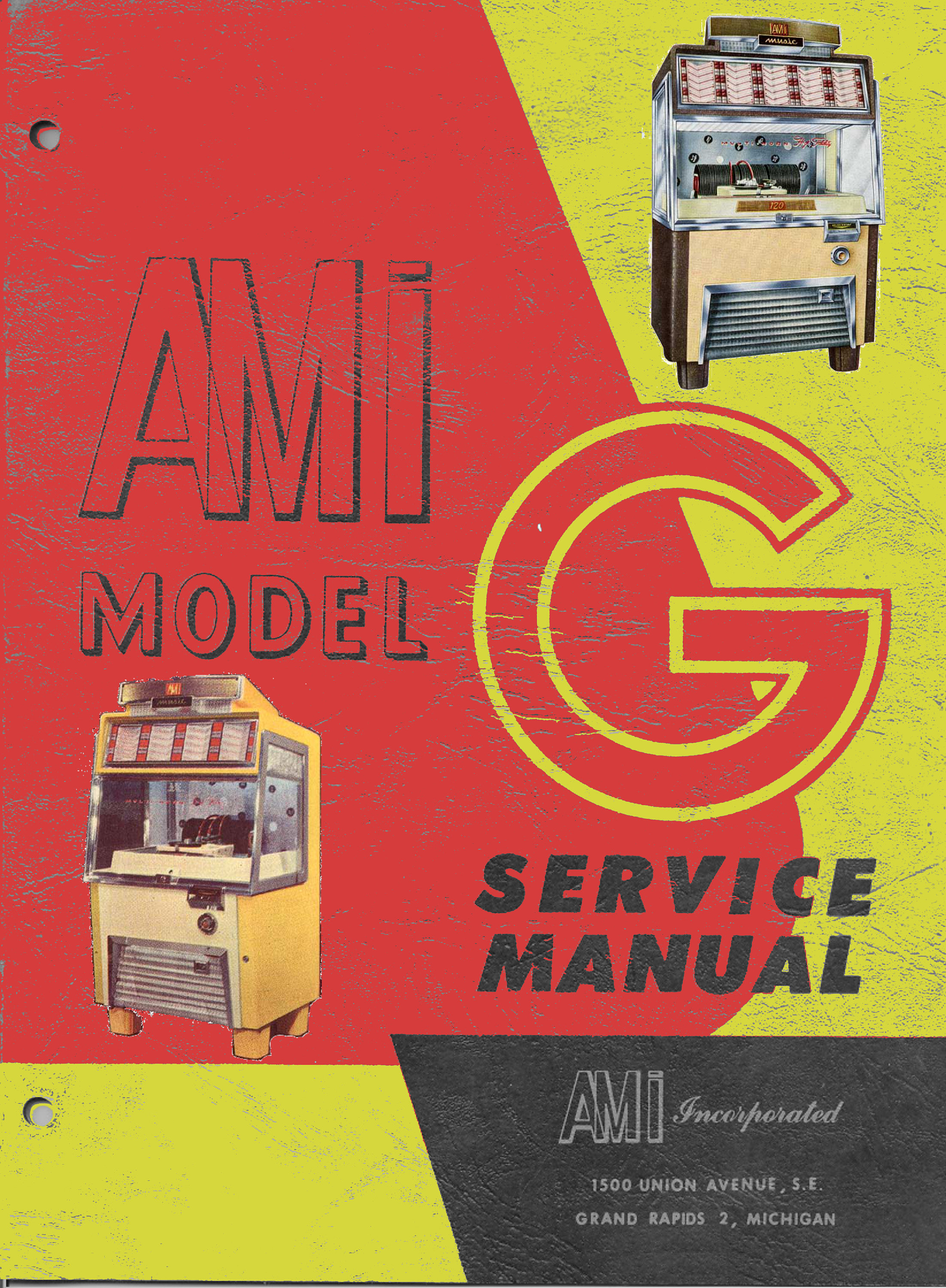 AMIページ Jukebox AMI Manual High Resolution Instant PDF. Model G 80 E 120