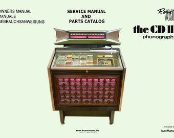 ダウンロード可能な高解像度 PDF の Rowe AMI Jukebox