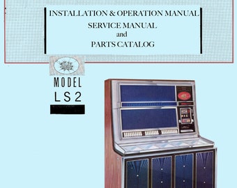 Manuel du SEEBURG Jukebox en pdf téléchargeable haute définition. Modèle LS2 Gem (1969) (juke-box)