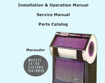 o*n様 ヴィンテージ　ジュークボックス　Seeburg ESX100 Jukebox Seeburg esx 100 Marauder - Collezionismo In vendita a Biella