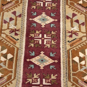 Turkish Milas Yoruk  Handmade Area Rug  /Classic Antique Home Decor /Oriental Handwoven Wool Carpet /Floor Covering/Unique Rug