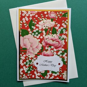 Biglietto d'auguri floreale per la festa della mamma, SPEDIZIONE GRATUITA