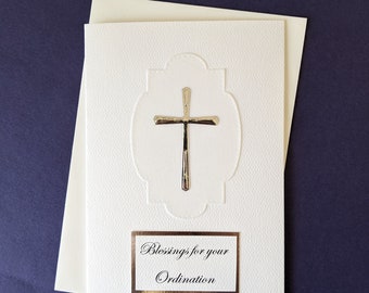 Ordination Card for all Denominations FREE SHIPPING