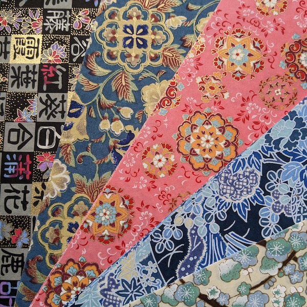 Japanese Chiyogami Paper, Origami Paper, Yuzen Paper