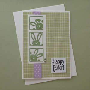 Easter Bunny Easter Card FREE SHIPPING