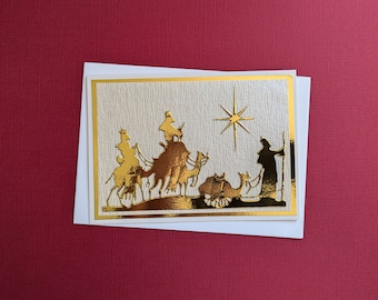 Christliche Weihnachtskarte mit den Heiligen Drei Königen – KOSTENLOSER VERSAND