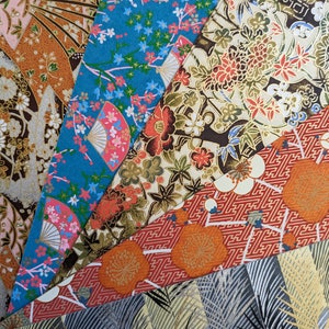 Papier Chiyogami japonais