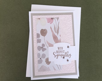 Sympathy Card for Grief, Loss and Mourning FREE SHIPPING