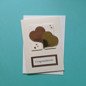 Carte de fiançailles, de mariage ou d'anniversaire, LIVRAISON GRATUITE