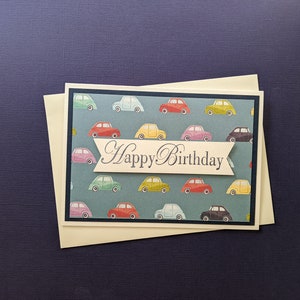 Carte d’anniversaire de voiture amusante LIVRAISON GRATUITE