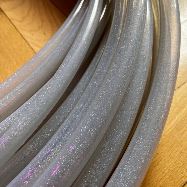 1,5 cm & 3/4 cm UV Einhorn Hula Hoop-Reifen aus Polypro