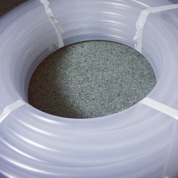 Polypro coil of tubing - diameter 3/4", 5/8" - 19mm, 15mm - lenght 10ft & 20ft - Hulahoop making supplies