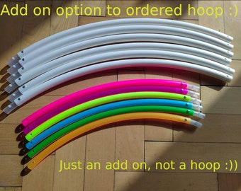 Add on to ordered hoop - Make hoop collapsible into 3/4/5/6 pieces