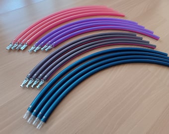 Sectional travel hoop - 3/4/5/6 pieces collapsible 5/8" or 3/4" polypro hula hoop
