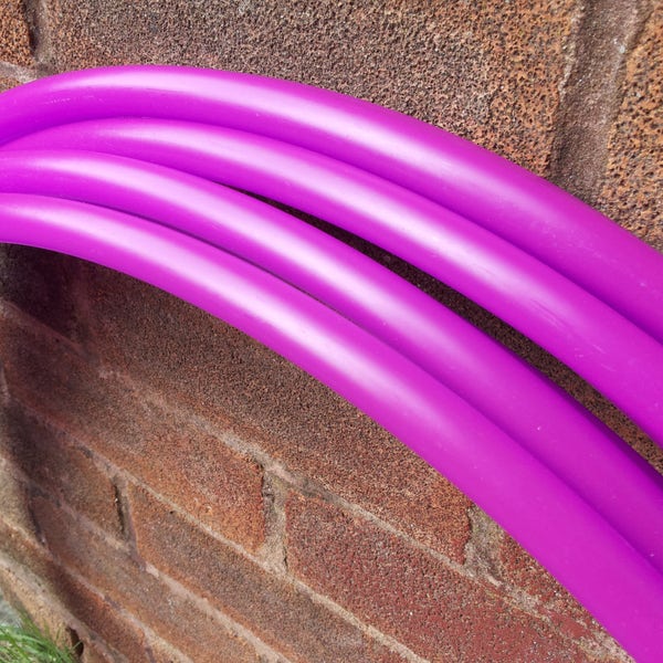 5/8" & 3/4" UV Fuchsia Polypro Hula Hoop Collapsible