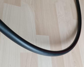 Ready to Ship Collapsible Jedi Black Polypro Hula Hoop 23.5" 3/4"