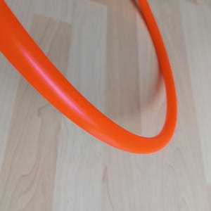 Ready to Ship Collapsible UV Red Polypro Hula Hoop Mini 20&quot; 3/4&quot;