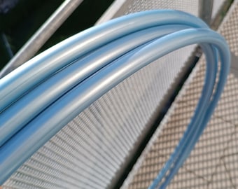 Hula hoop de polipropileno plegable de 3/4" con cambio de color Winter Wonderland