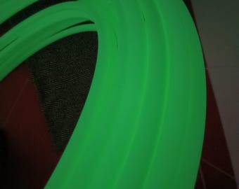 3/4" Glow in the Dark Polypro hoelahoep opvouwbaar