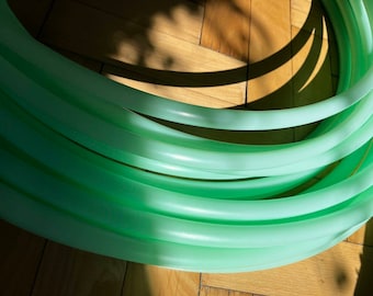 5/8" en 3/4" mintgroene polypro hoelahoep opvouwbaar