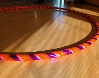 Pink Sunset Hula Hoop | Dance | Beginner | Polypro | Collapsible