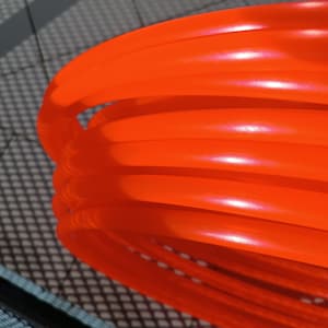 Aro de hula hula plegable de polipropileno rojo UV de 5/8" y 3/4"