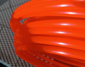 5/8" & 3/4" UV Red Polypro Hula Hoop Collapsible