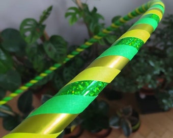 UV reactive LemonLime Hula Hoop