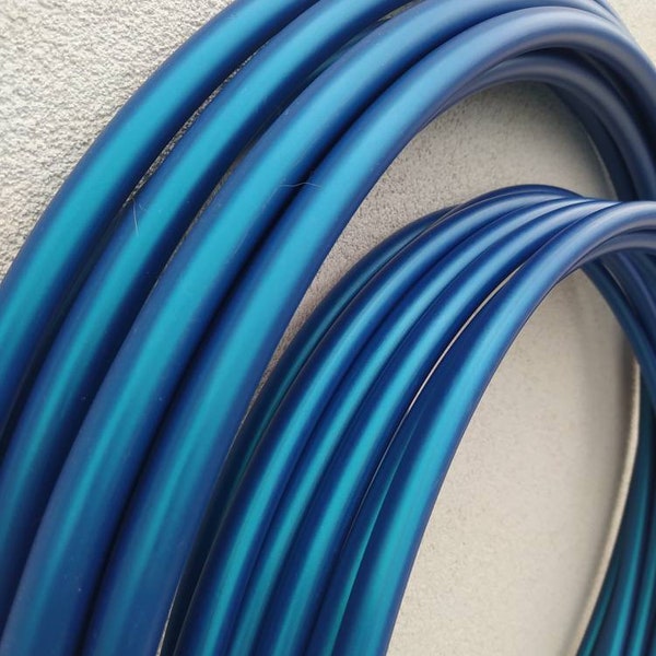 3/4" & 5/8" Polypro Hula Hoop-Reifen in Blue Eclipse