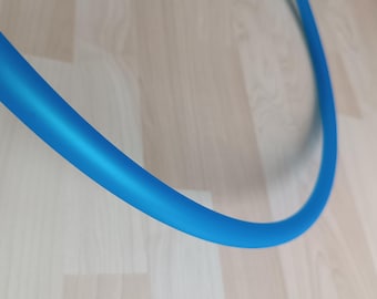 Ready to Ship Collapsible UV Blue Polypro Hula Hoop 21" 5/8"