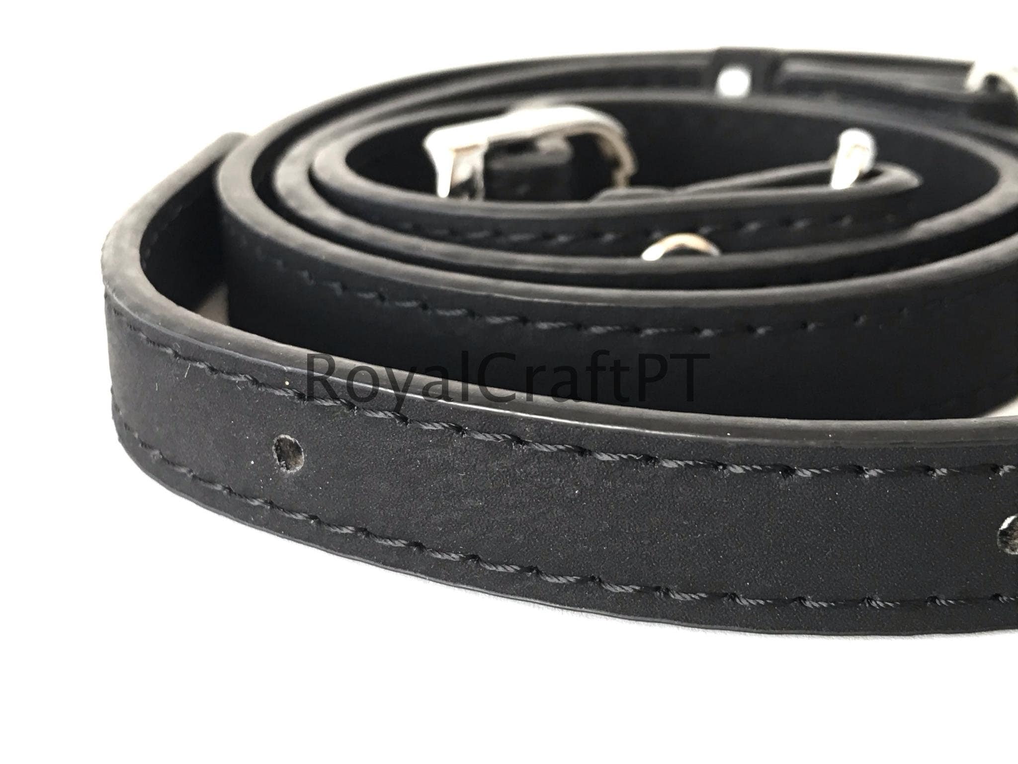 1 Leather Strap for Bags Bag Handles in Black Leather 1.10 Etsy UK