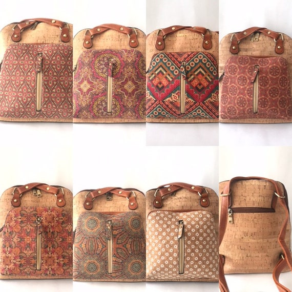 cork leather backpacks - Sustainable and Stylish book bag or travel companion on long journeys. Taylor Cork Backpack – Natural