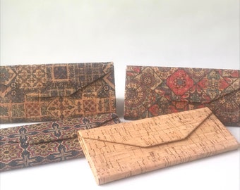 Collapsible glasses case in cork, cork sunglasses case, vegan glasses case, eyewear, cork acessories, reading glasses case, cork case