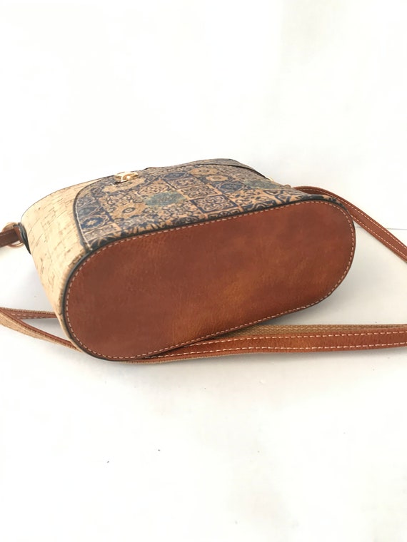 Cork handbag for women, cork bag, vegan bag, natu… - image 7