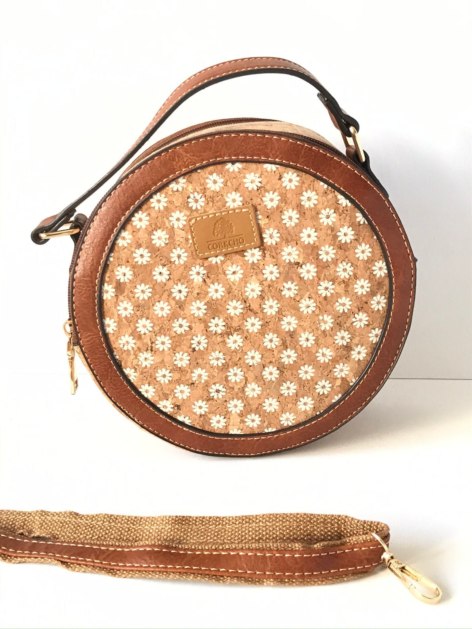 Cork handbag for women cork bag vegan bag natural Etsy