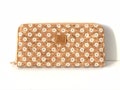 Cork wallet, vegan wallet, cork bag, womens eco-friendly wallet with place for cards and coins, daisy flower pattern, portuguese cork wallet product logo