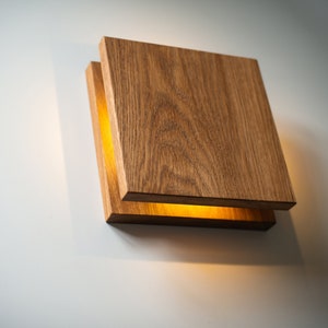 wooden lamp SC#653 wall sconce light